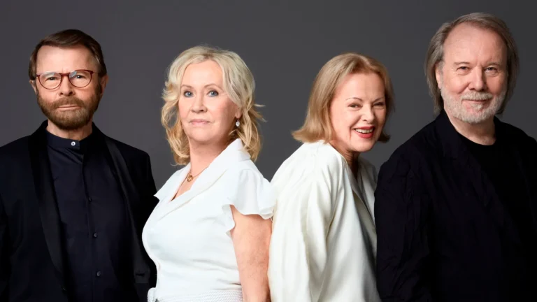 This image is about the band ABBA