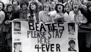 This image is about Beatlemania