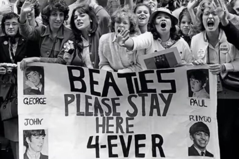 This image is about Beatlemania