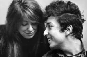 This image is about Bob Dylan and Suze