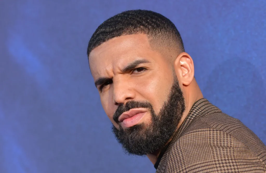 This image is about the rapper Drake