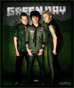 This image is about the band Green Day