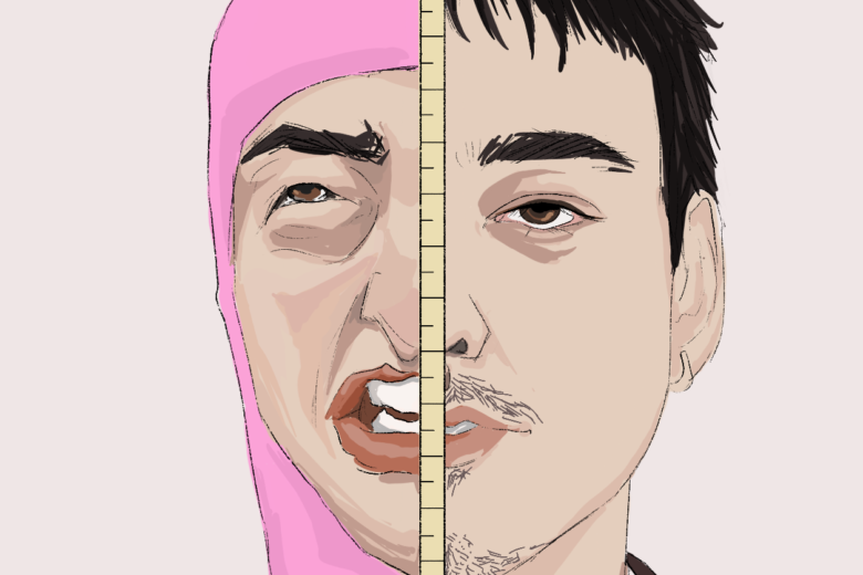 This image is about Joji & Pink Guy