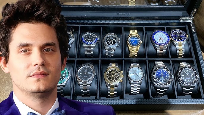 This image is about John Mayer's Fascination with Watches