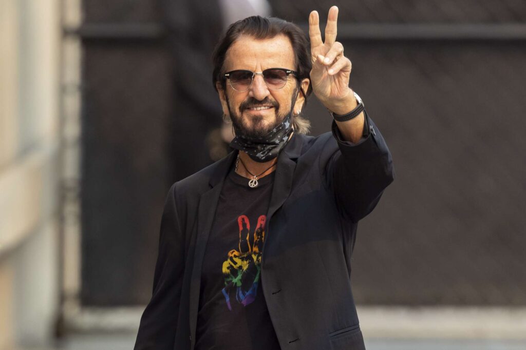 This image is about the musician Ringo Starr