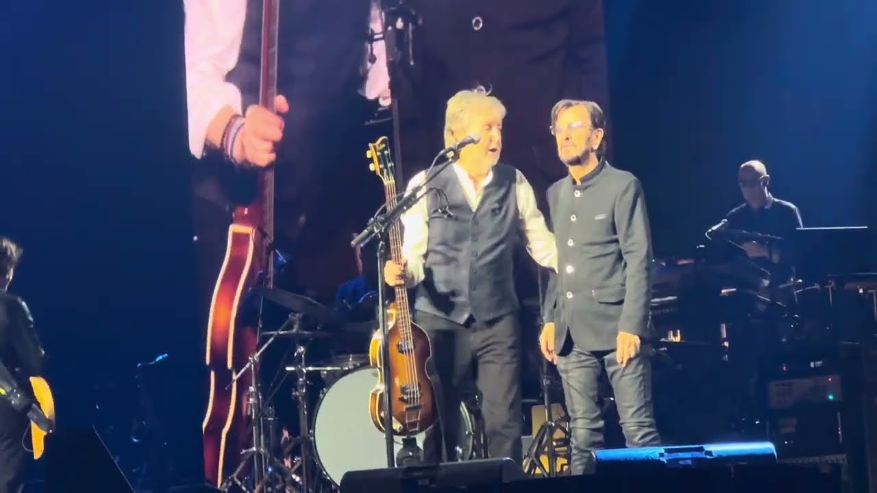 Sir Ringo Starr Joins Sir Paul McCartney for Beatles Classics at O2 Concert