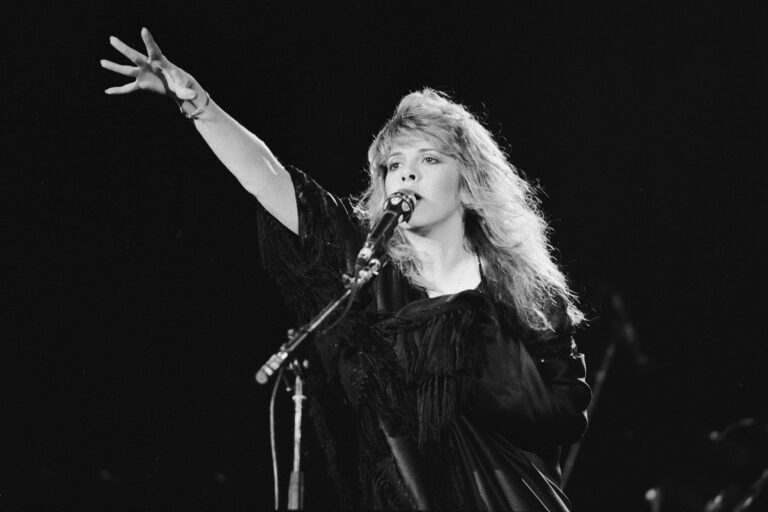 This image is about the legendary singer Stevie Nicks