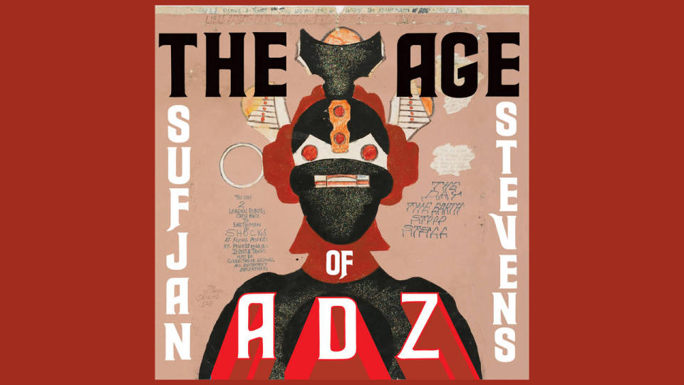 This image is the album cover of The Age of Adz by Sufjan Stevens